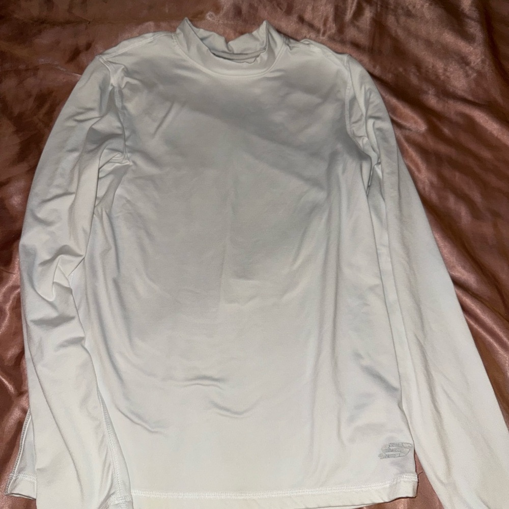 Skechers White Long Sleeve Tee